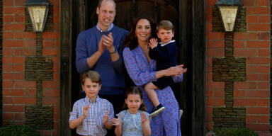 William Kate George Charlotte Louis