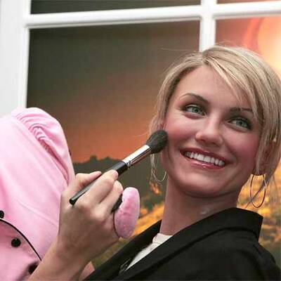 Cameron Diaz und Drew Barrymore bei Madame Tussauds
