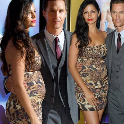 Matthew McConaughey &  Camila Alves freuen sich auf drittes Kind