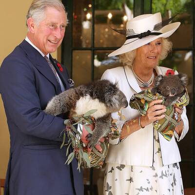 Prinz Charles und Camilla in Australien