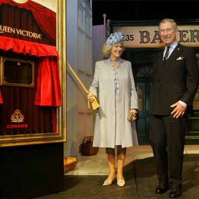 Camilla scheitert bei Schiffstaufe