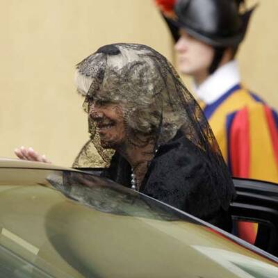 Charles und Camilla beim Papst