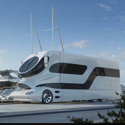 Luxus-Reisemobil aus Österreich