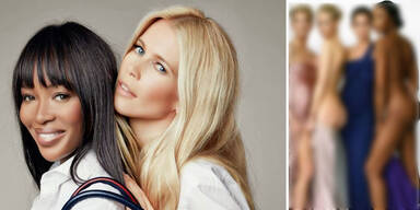 Naomi Campbell Claudia Schiffer