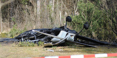 Kleinflugzeug nahe Campingplatz abgestürzt