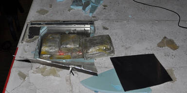 Halbe Tonne Haschisch im Camping-Bus