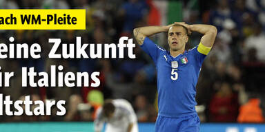 Keine Zukunft für Italiens Altstars