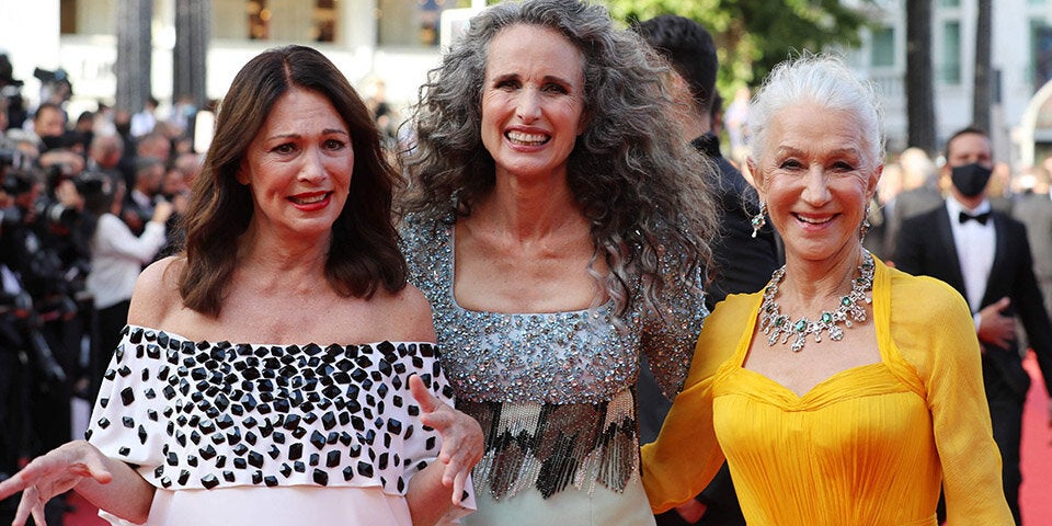 Iris Berben, Andie MacDowell, Helen Mirren