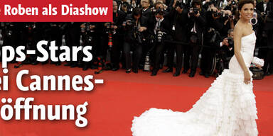 Star-Diven glänzen bei Cannes-Auftakt