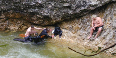 Feuerwehr rettete Canyoning-Sportler