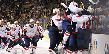 Capitals werfen Champion Boston raus