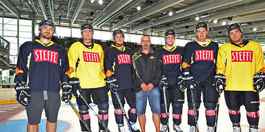 Cool am Eis: Caps wieder im Training
