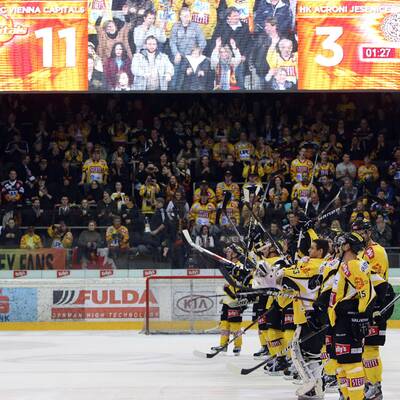 So jubeln die Capitals