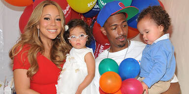 Nick Cannon, Mariah Carey, Monroe und Moroccan Cannon