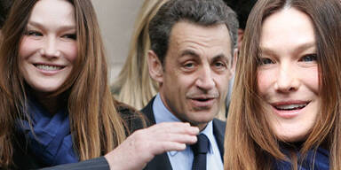 Carla Bruni, Sarkozy