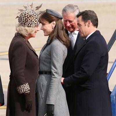 Sarkozy's zu Besuch in London