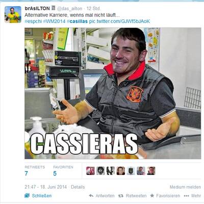 So verhöhnt das Internet Casillas