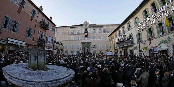 Papst: Abflug in die Pension