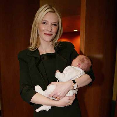Cate Blanchetts süße Söhne