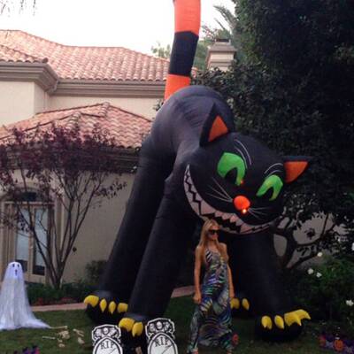 Paris Hilton im Halloween-Fieber