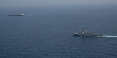 US-Milit&auml;r f&auml;ngt Schiff der iranischen "Schattenflotte" ab