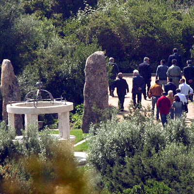 Spaniens Ex-Regierungschef Aznar zu Besuch. (2003)