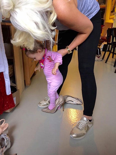 Daniela Katzenberger: Tochter Sophia in High Heels