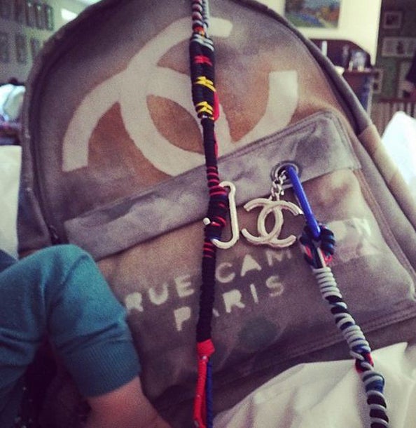 Lilly Allen und Karl Lagerfeld