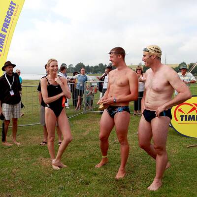 Charlene Wittstock als Badenixe