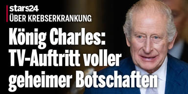 König Charles über Krebserkrankung: TV-Auftritt voller geheimer Botschaften