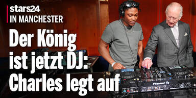Der König ist DJ: Charles legt auf