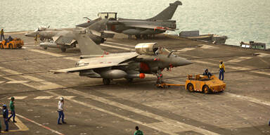 Frankreich setzt Flugzeugtr&auml;ger gegen ISIS ein