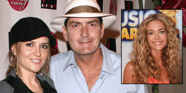 Charlie Sheen, Brooke Mueller, Denise Richards