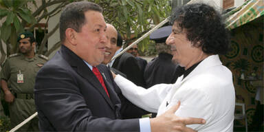 Hugo Chavez Gaddafi