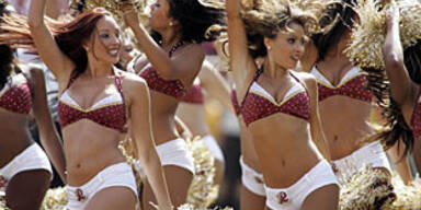 Heiße Cheerleader für kalte Tage