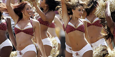 Heiße Cheerleader für kalte Tage