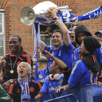 Chelseas Triumphzug durch London