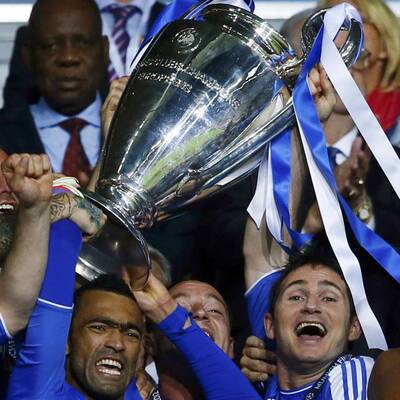 So feierte Chelsea den CL-Triumph