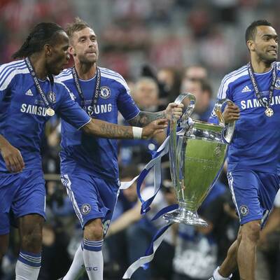 So feierte Chelsea den CL-Triumph