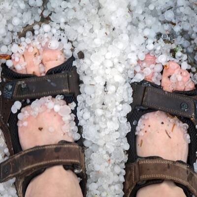 Unwetter in Nürburg