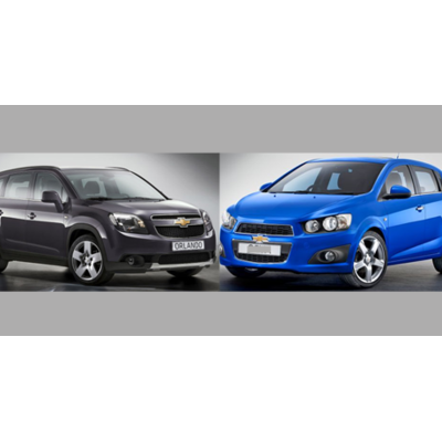 Chevrolet Aveo und Orlando auf dem Pariser Salon