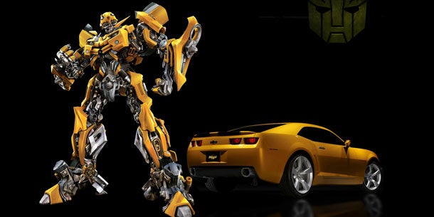 Chevrolet Camaro Bumblebee startet