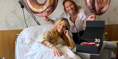 Chiara Pisati feiert ihren 30. Geburtstag in der Klinik. 