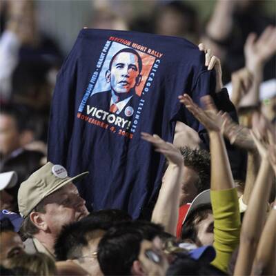 Obama-Fans feiern in Chicago