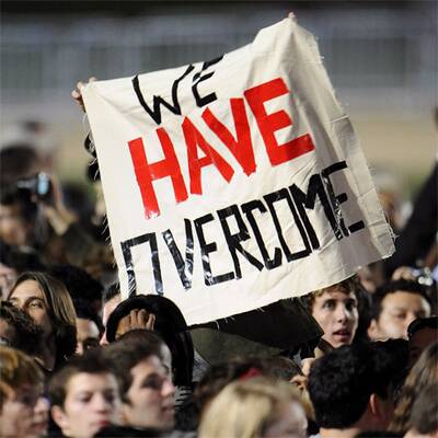 Obama-Fans feiern in Chicago