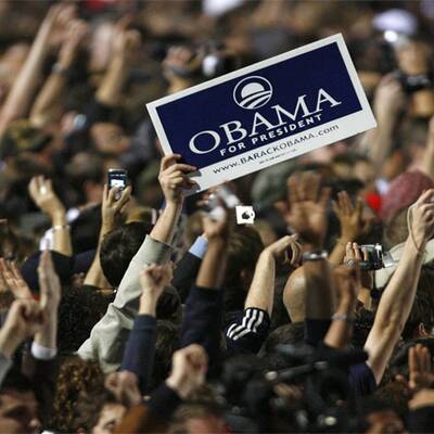 Obama-Fans feiern in Chicago