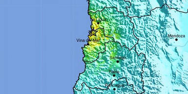 Schweres Erdbeben erschüttert Chile 
