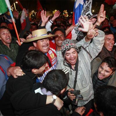 Die Rettung der verschütteten Kumpel