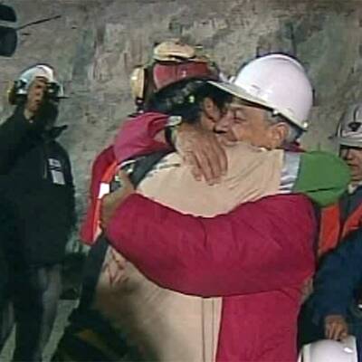 Die Rettung der verschütteten Kumpel