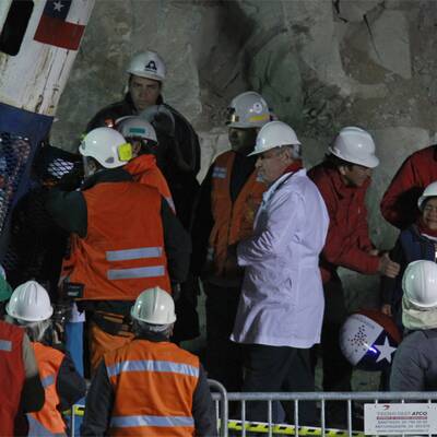 Die Rettung der verschütteten Kumpel